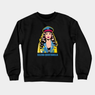 Selena Quintanilla - Ilustration Retro Style Crewneck Sweatshirt